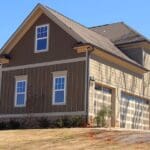 brown james hardie fiber siding in Indianapolis