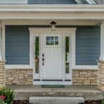 Home in Indianapolis with a new door installed from a professional door company