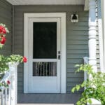 White ProVia storm door
