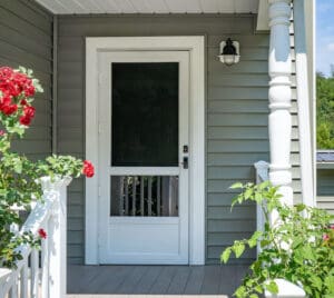 White ProVia storm door