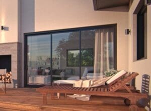 Wincore sliding door option