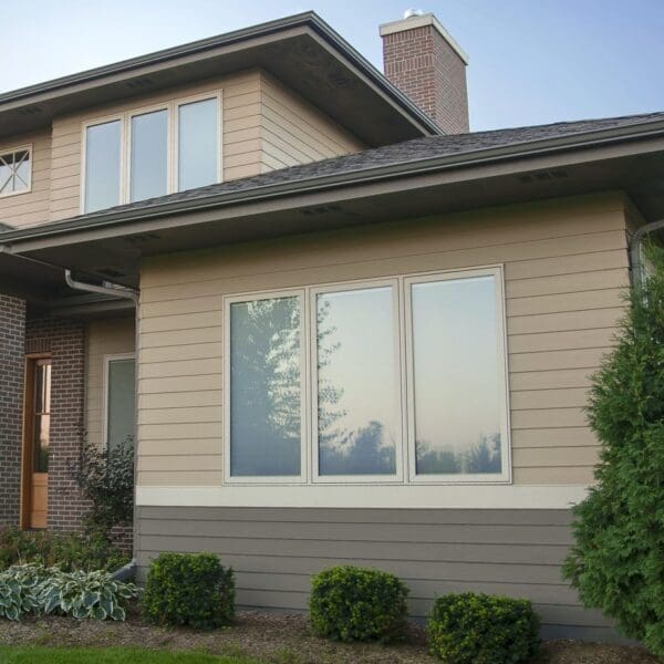 New cement board siding for a home in Indianapolis, IN