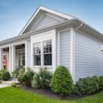 Light blue Hardie® Plank Siding in Indianapolis, IN
