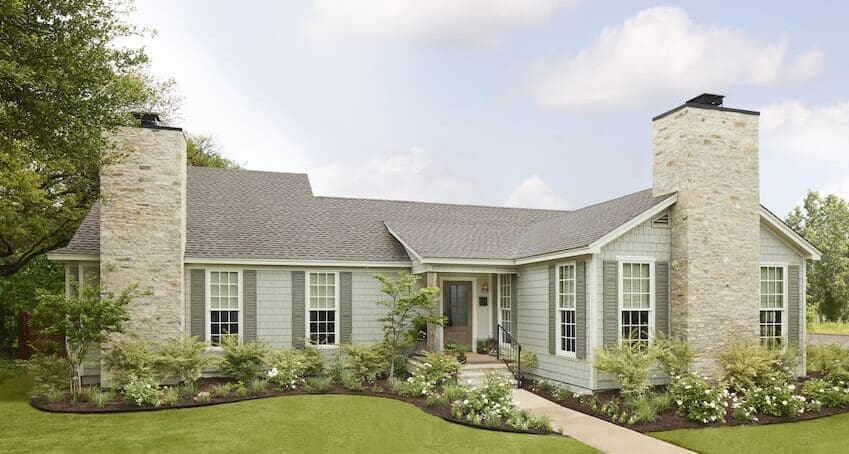 New asphalt roof replacement in Indianapolis, Indiana