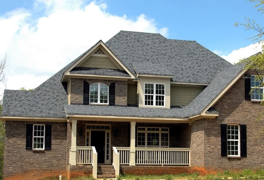 asphalt roofing type on a home in Indianapolis, IN