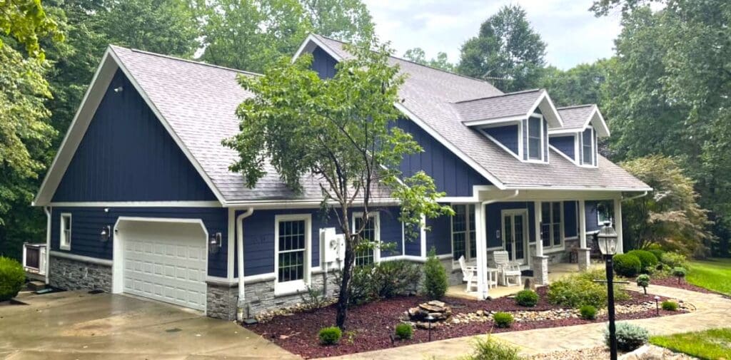 Roof replaced on a home in Carmel, IN
