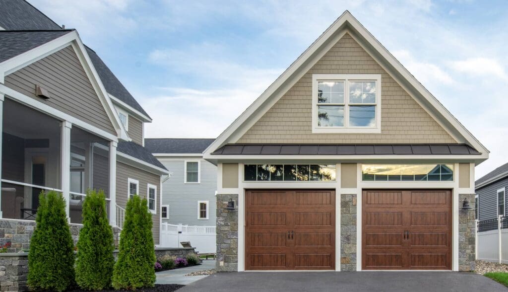 James Hardie statement collection on a home in the Indianapolis area.