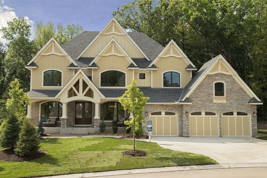 Shake style siding